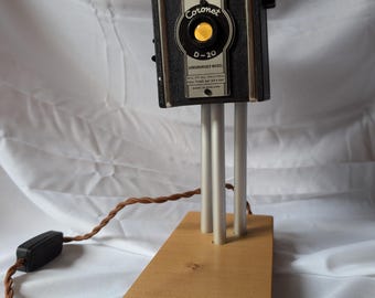 Vintage Box Camera Lamp