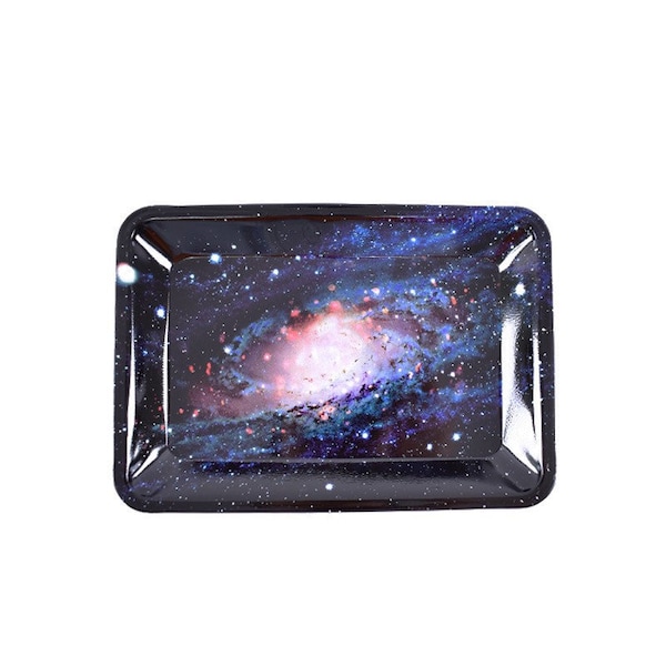 Rolling Tray “Galaxy” 5” x 7” Tobacco Smoke Accessories