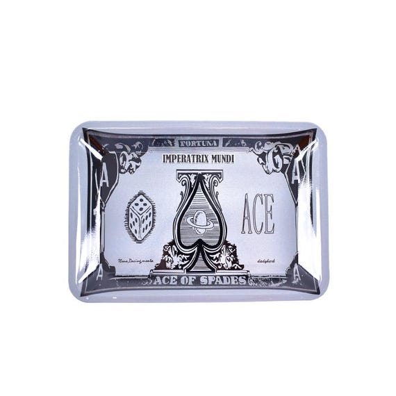 Rolling Tray Ace Of Spades 5 x 7