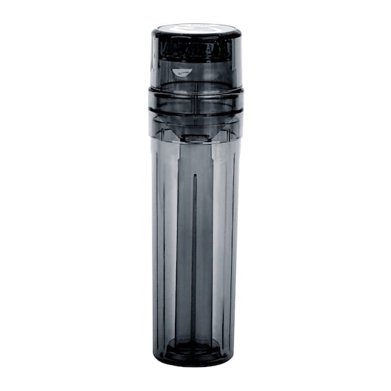 Cone Loader / Herb & Spice Grinder Combo (Black) Transparent