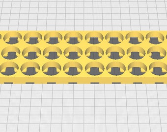 12v 18650 3S12P Li-Ion Battery Pack STL - 3D Print Friendly