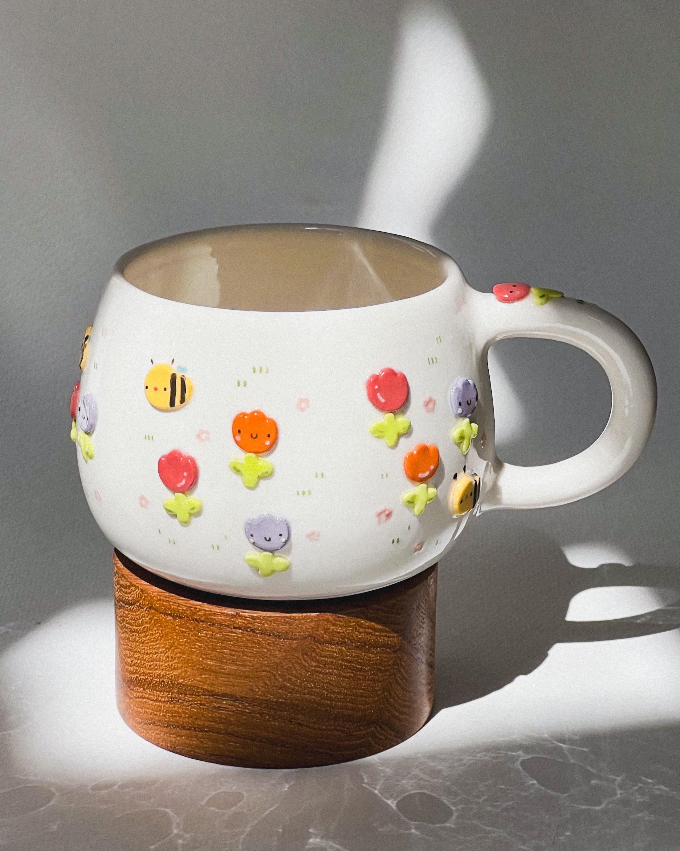 Folk Art Coffee Mug - The Gnome’s House Folk Art Coffee Mug - The Gnome’s House