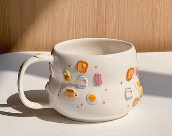 BREAKFAST cup Fluffy size