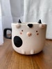 Dairy cow cup, Handmade cup, morning coffee cup. 