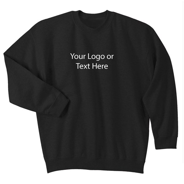 Personalised Custom Embroidered Text Full Zipped Pullover