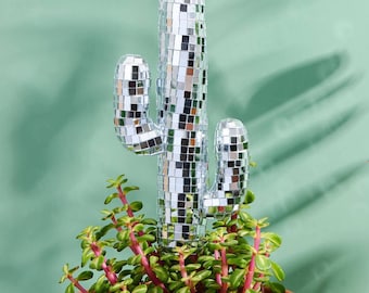 Disco Cactus - Disco Ball Decorative Plant Stakes