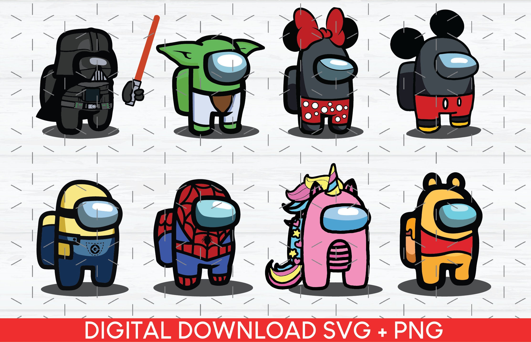 Download Among us custom SVG PNG Gift birthday Inspired Gifts For ...