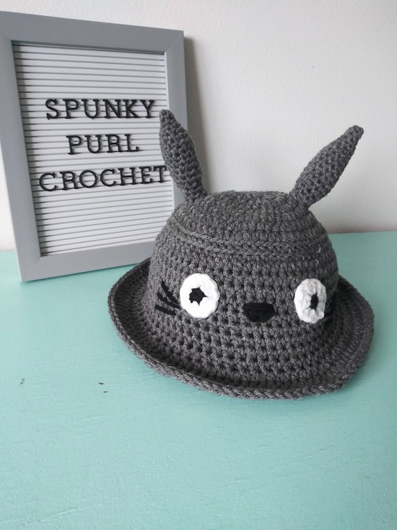 Totoro Hat Pattern Totoro Crochet Hat 