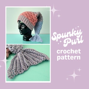 Sea of Sirens Hat Pattern - Crochet Mermaid Tail - Fin - Merfolk - Merman - Mythology - Fish - Beach - Ariel - Costume - How To - Tutorial