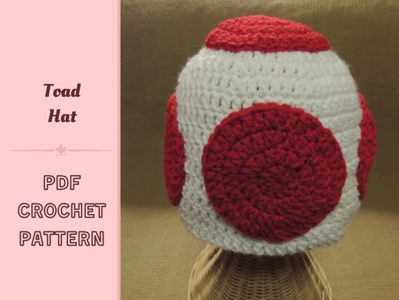 Toad Hat Pattern Mario Kart Super Mario 