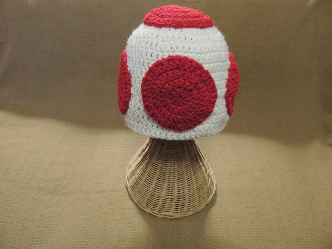 Toad Hat Pattern Crochet Pattern Mario Kart Super Mario Etsy