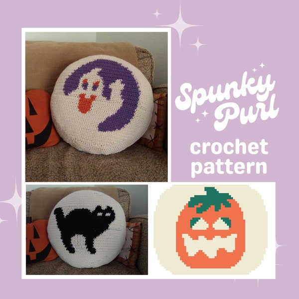 Spooky A-dough-able Pillow Bundle - Cookie - Halloween Decor - Ghost Cookie - Cat Cookie Pillow Cover - Fall - Sugar Cookie