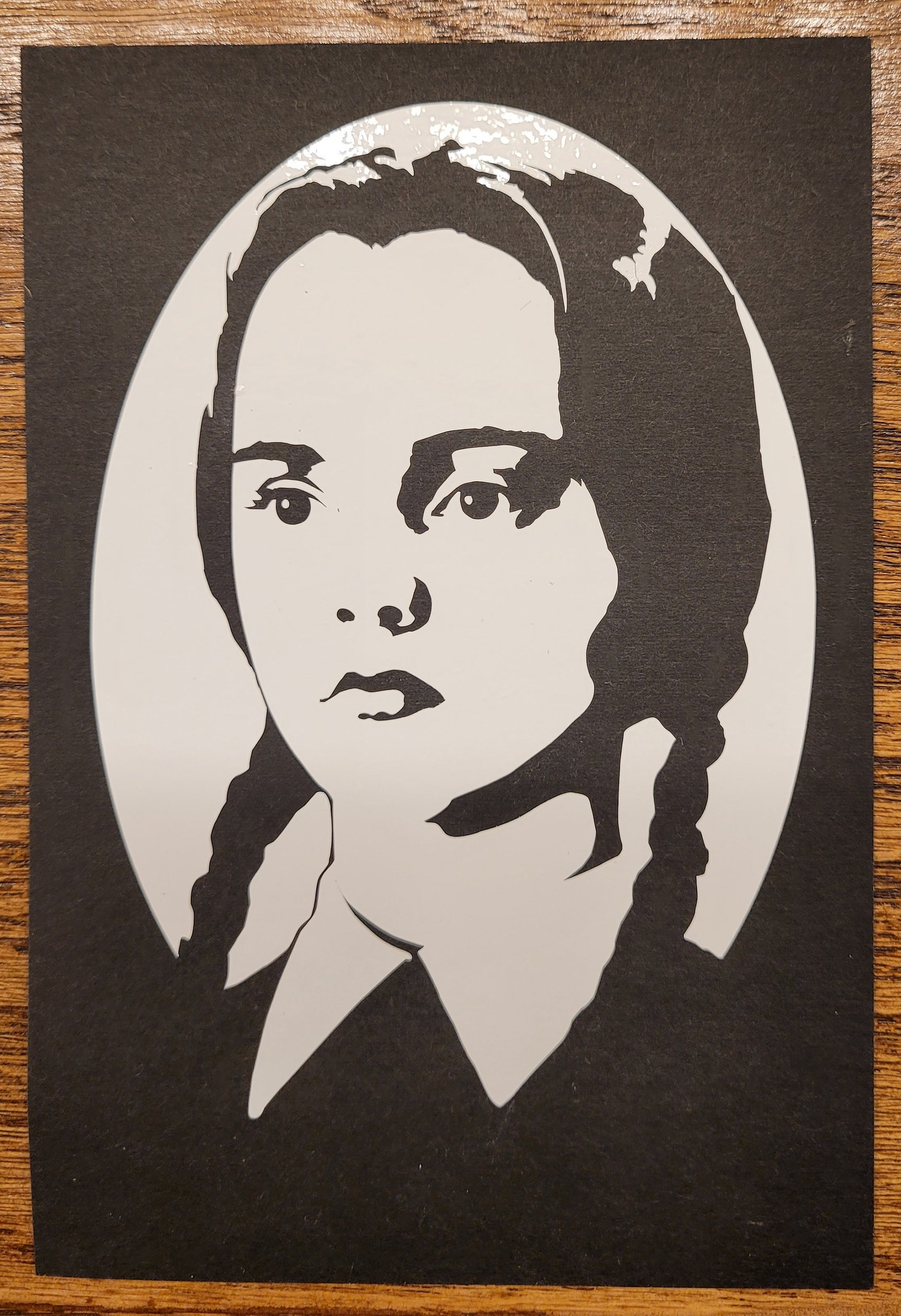 Wednesday Addams Vinyl Decal Etsy