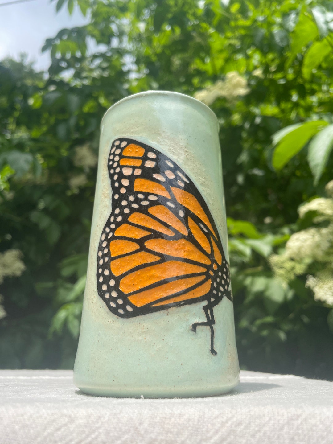 Rectangle Vase Grande Butterfly main image 0