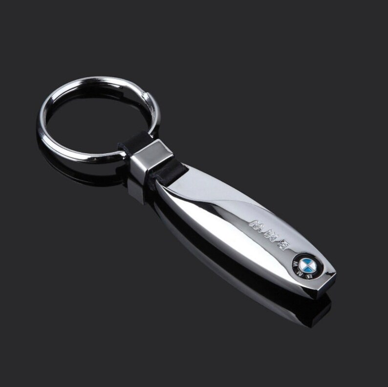 BMW Metal Droplet KeyRing Etsy