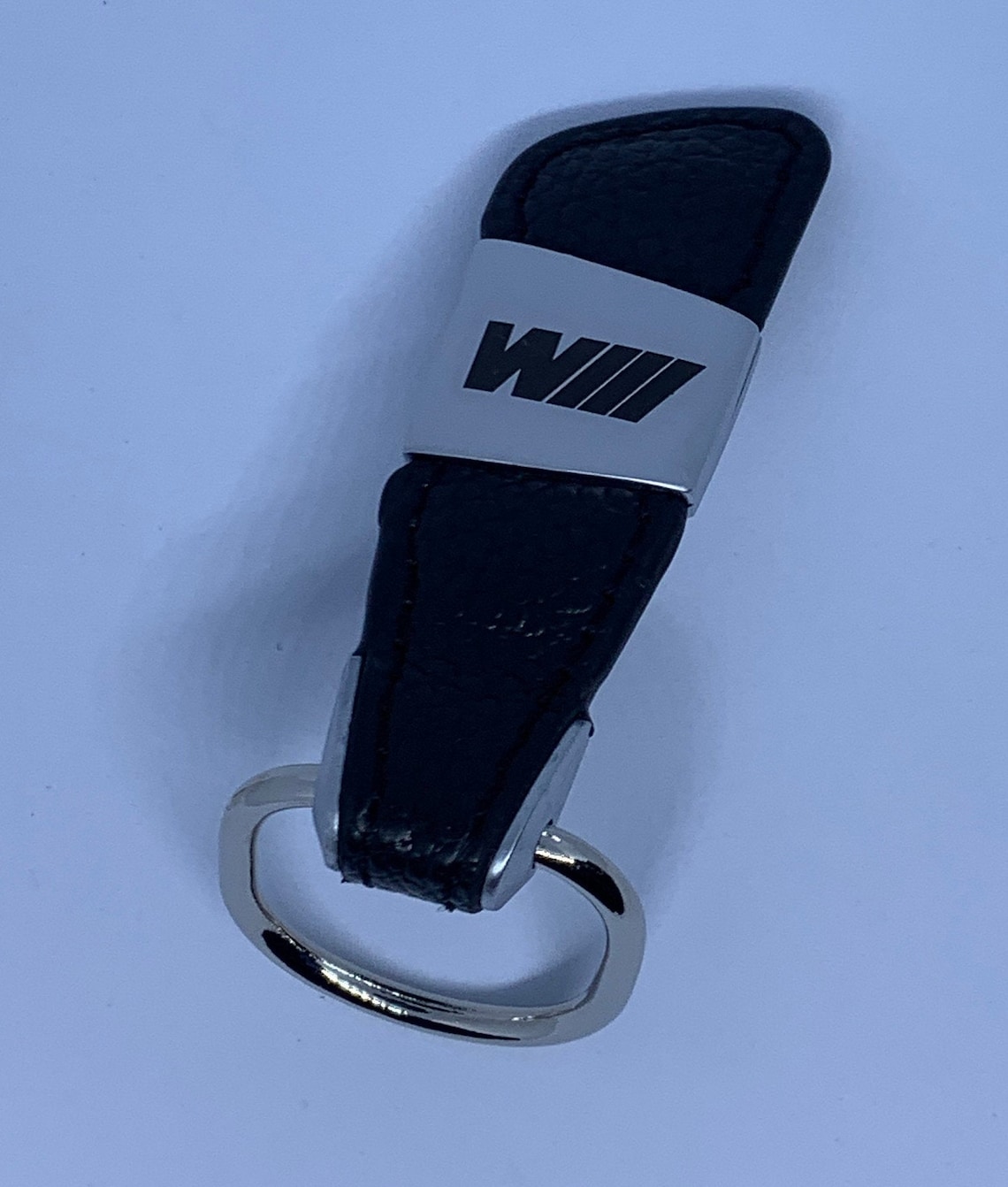 BMW M Sport genuine leather cowhide metal keyring Etsy