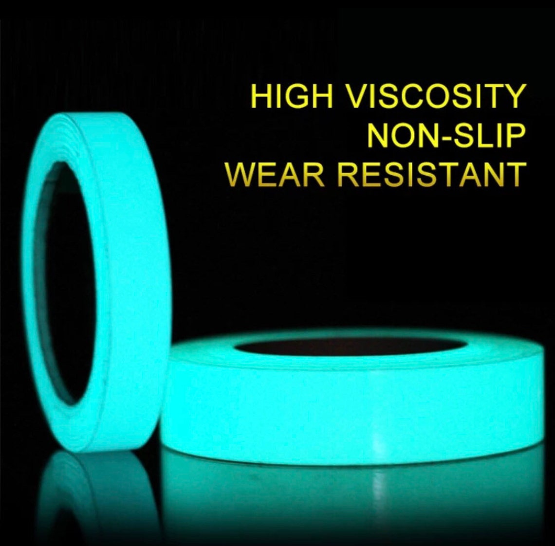 Reflective Tape Glow In The Dark Luminous Fluorescent Night Etsy