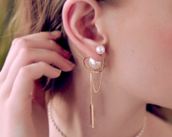 dior tribal pearl earrings