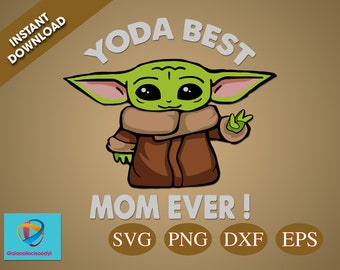 Download Yoda Best Mom Svg Etsy