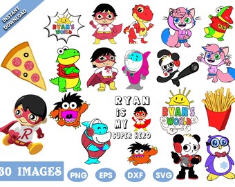 Download Ryan S World Svg Etsy