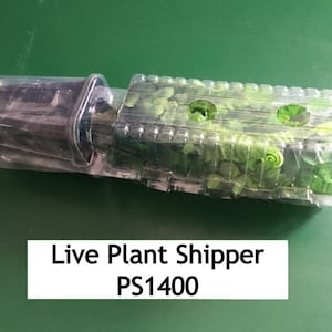 Live Plant Shipper 6.7 inch Clone Shipping Clamshell Packaging