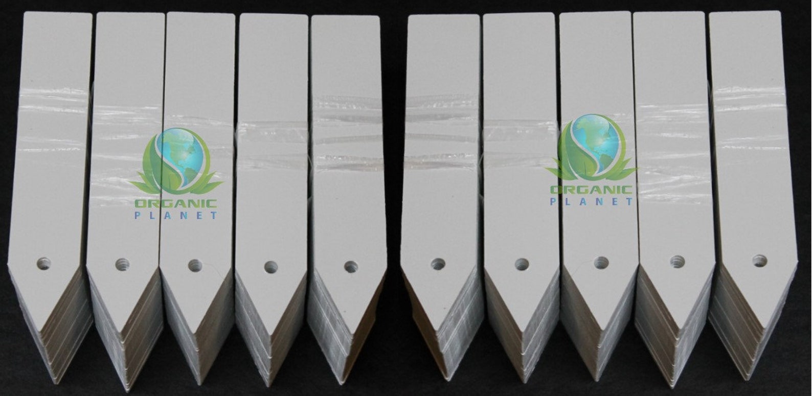 4 inch White Plant Labels / Nursery Tags / Plastic Waterproof Etsy