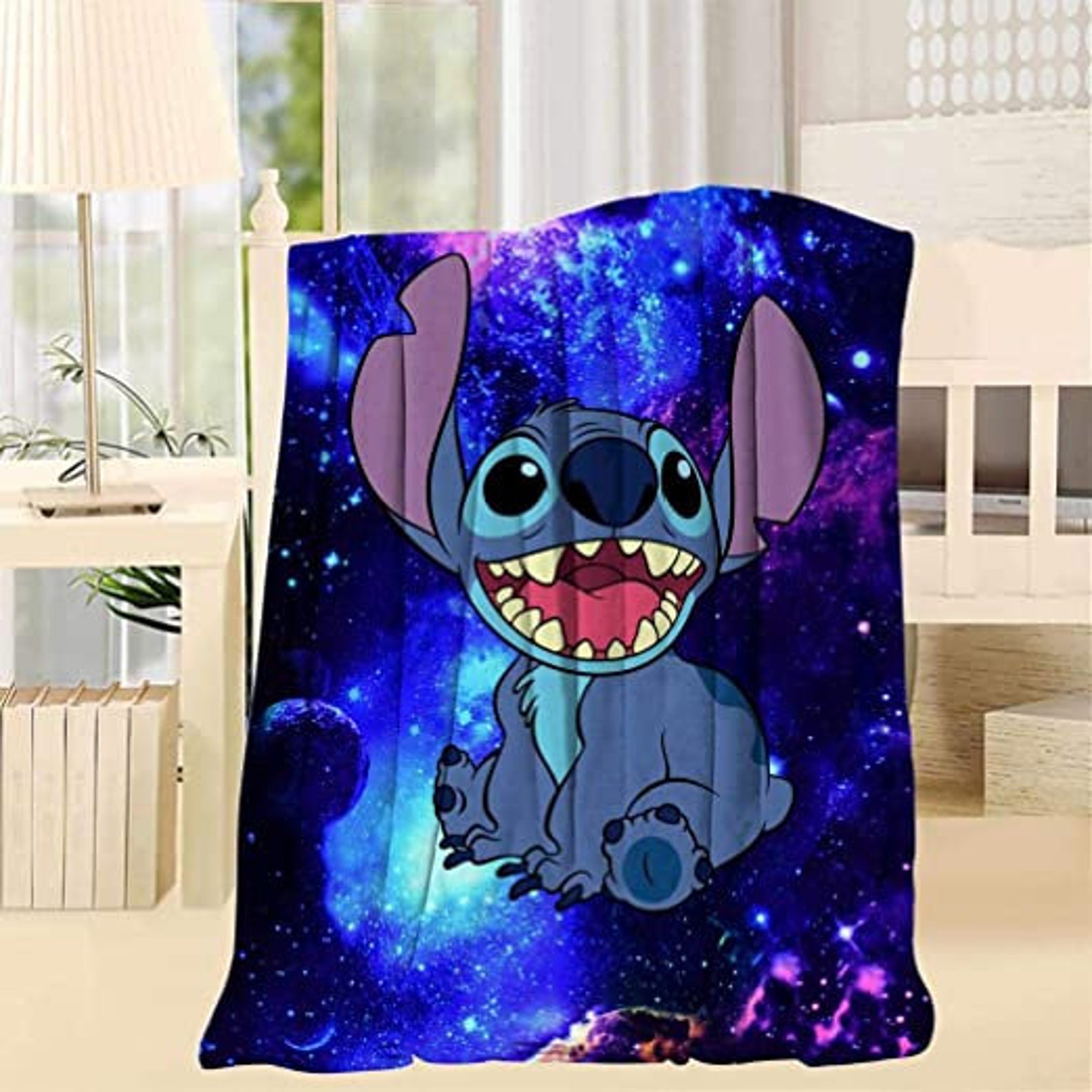 Lilo and Stitch Blanket Quilt Funny Birthday for Fans Fleece Etsy