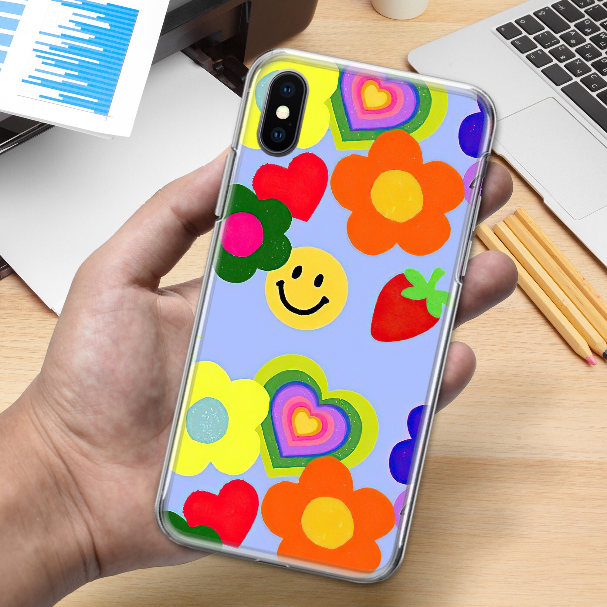 Kidcore Phone Case Compatible With Iphone 11 12 6 8 7 X Se Xr Etsy