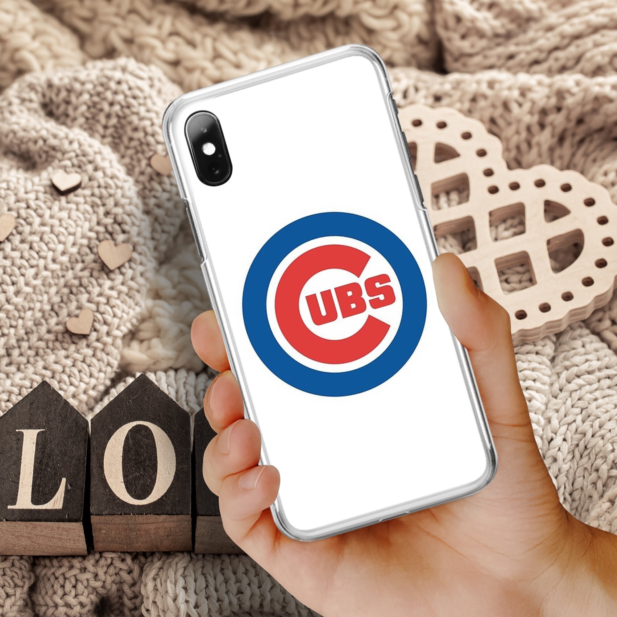 Chicago Cubs Phone Case Compatible With IPhone 11 12 6 8 7 X Etsy