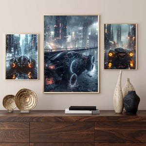 Digital Sci-Fi Car Lovers Set | 3 Futuristic Concept Cars