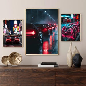 3 Neo-Sci-Fi Car Concepts – Futuristic Digital Art