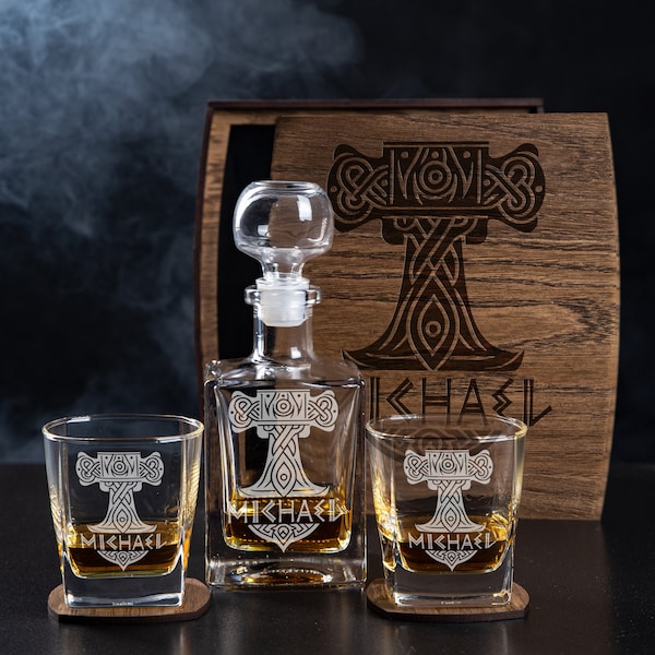 Thor Hammer Whiskey Etsy