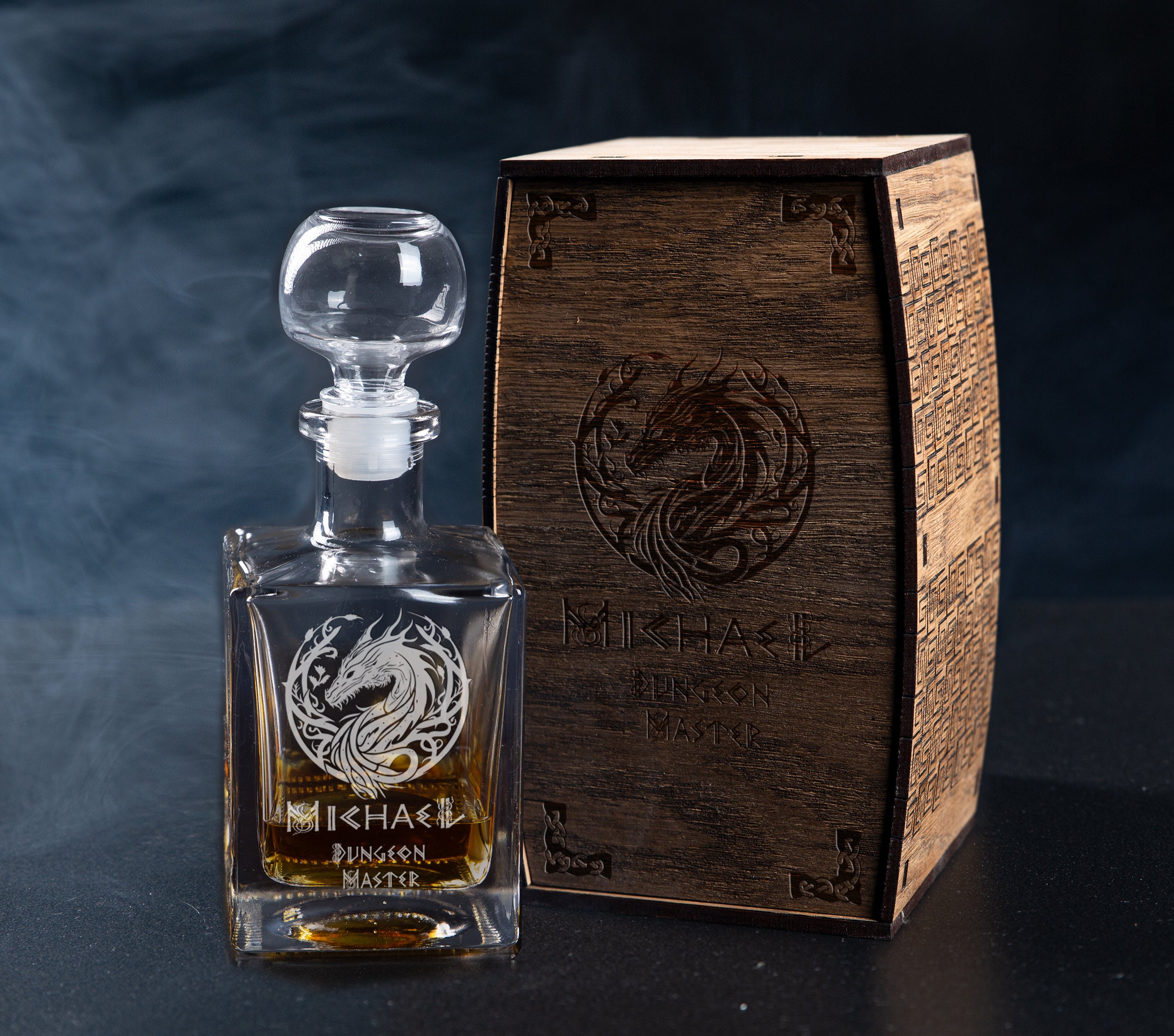 Personalized Whiskey Gift Set Decanter Set Number 151 Gift for Board ...
