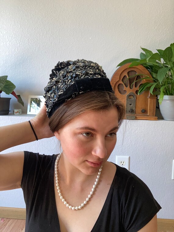 Braided 1960s Formal Hat - image 6