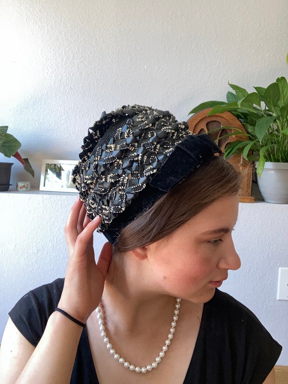Braided 1960s Formal Hat - image 5