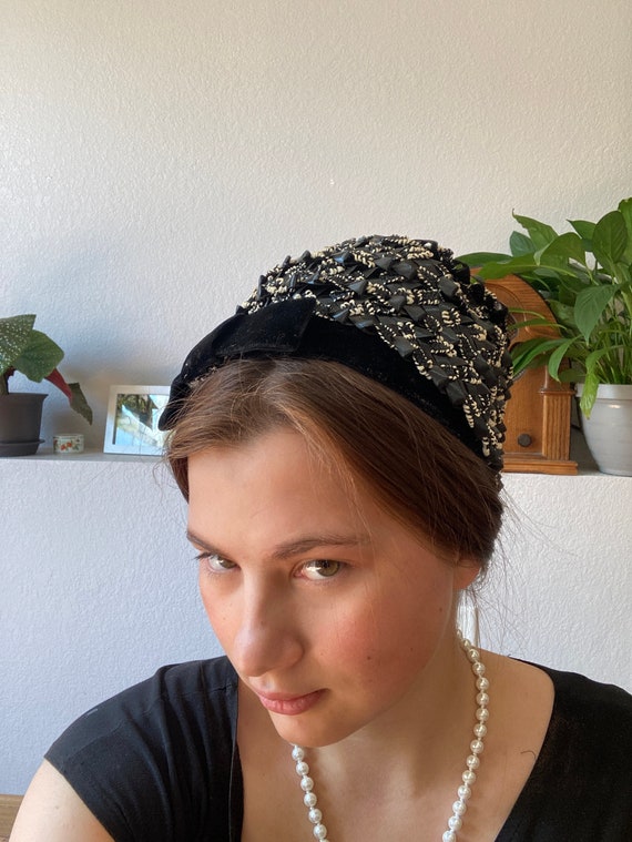 Braided 1960s Formal Hat - image 3