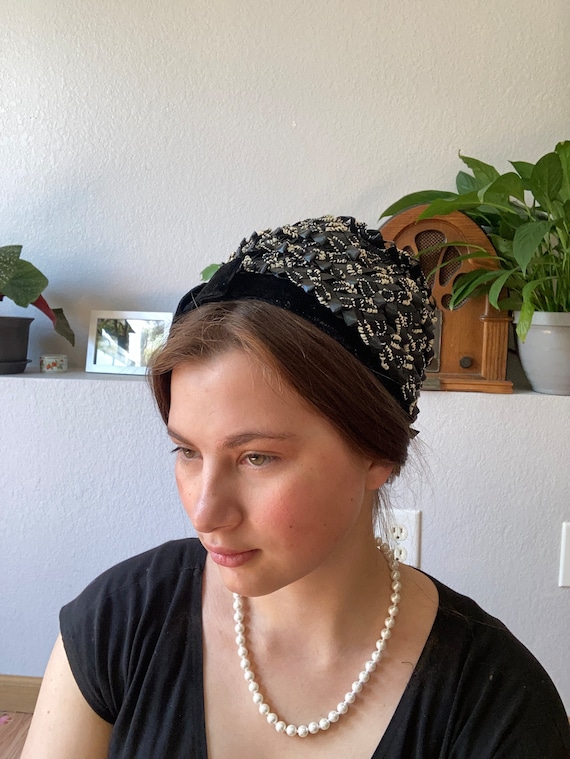 Braided 1960s Formal Hat - image 8