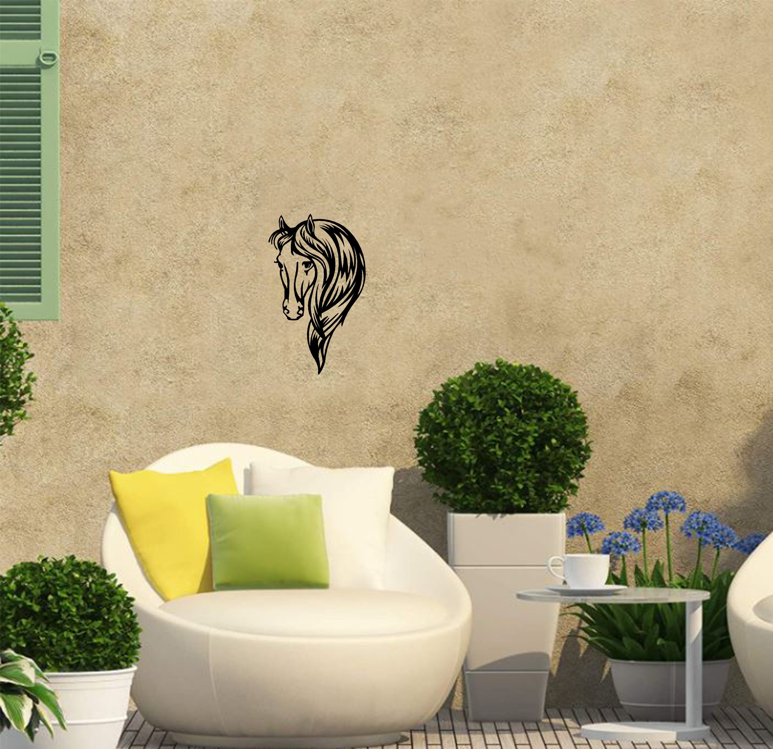 Pferde Wanddekoration Holz Schlafzimmer Wohnzimmer Vintage | Etsy