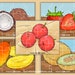 12 Printable Fruit Jigsaw Puzzles &amp; Miniature Storage Boxes - Etsy
