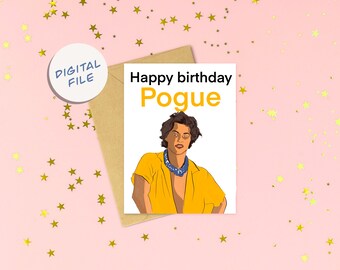 Digital Outer Banks / John B /Pogues / Kooks / Netflix Card / Woogity Woogity / Chase Stokes  Birthday Card
