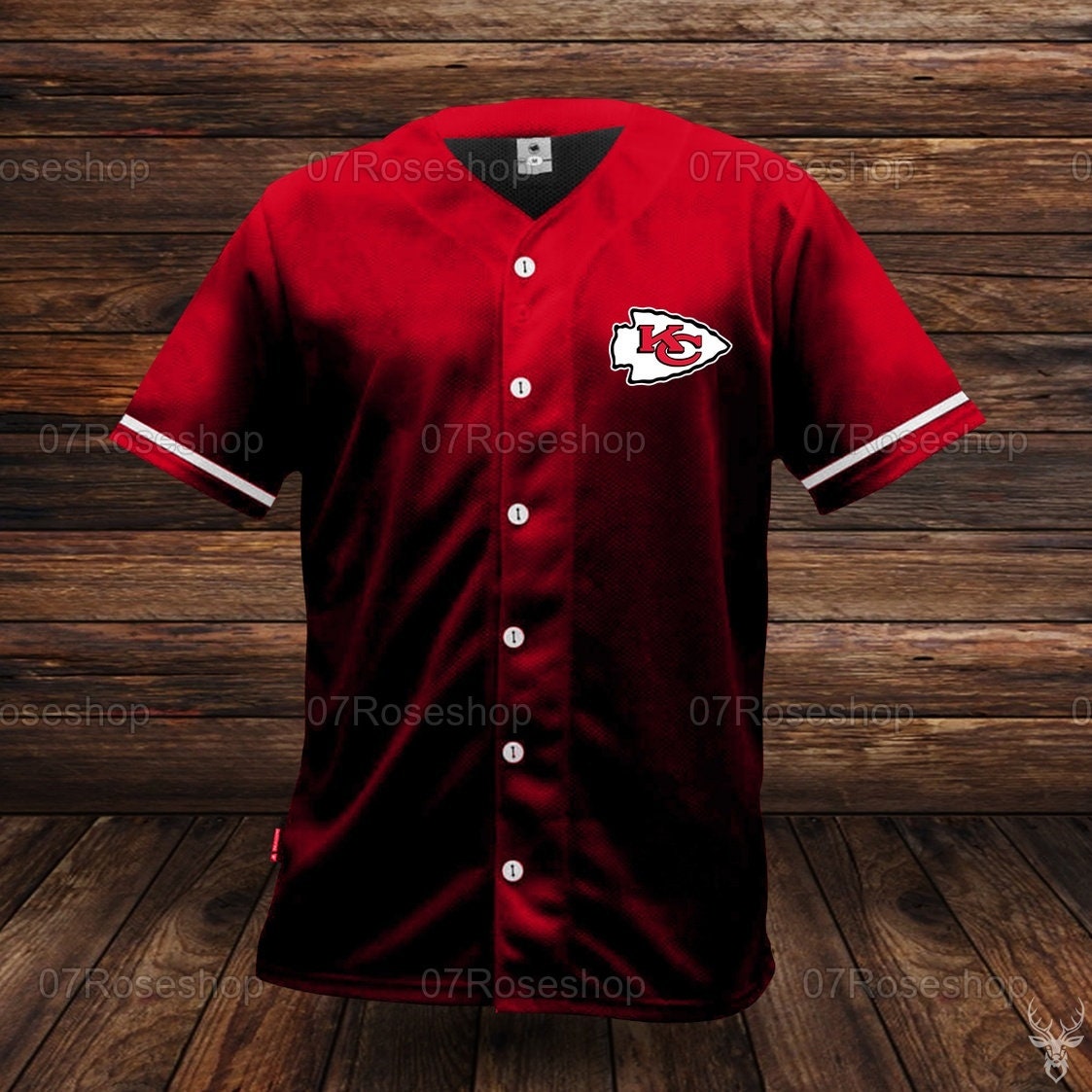 Kansas City Chiefs NFL Baseball Jersey Chiefs Basic Jersey | Etsy