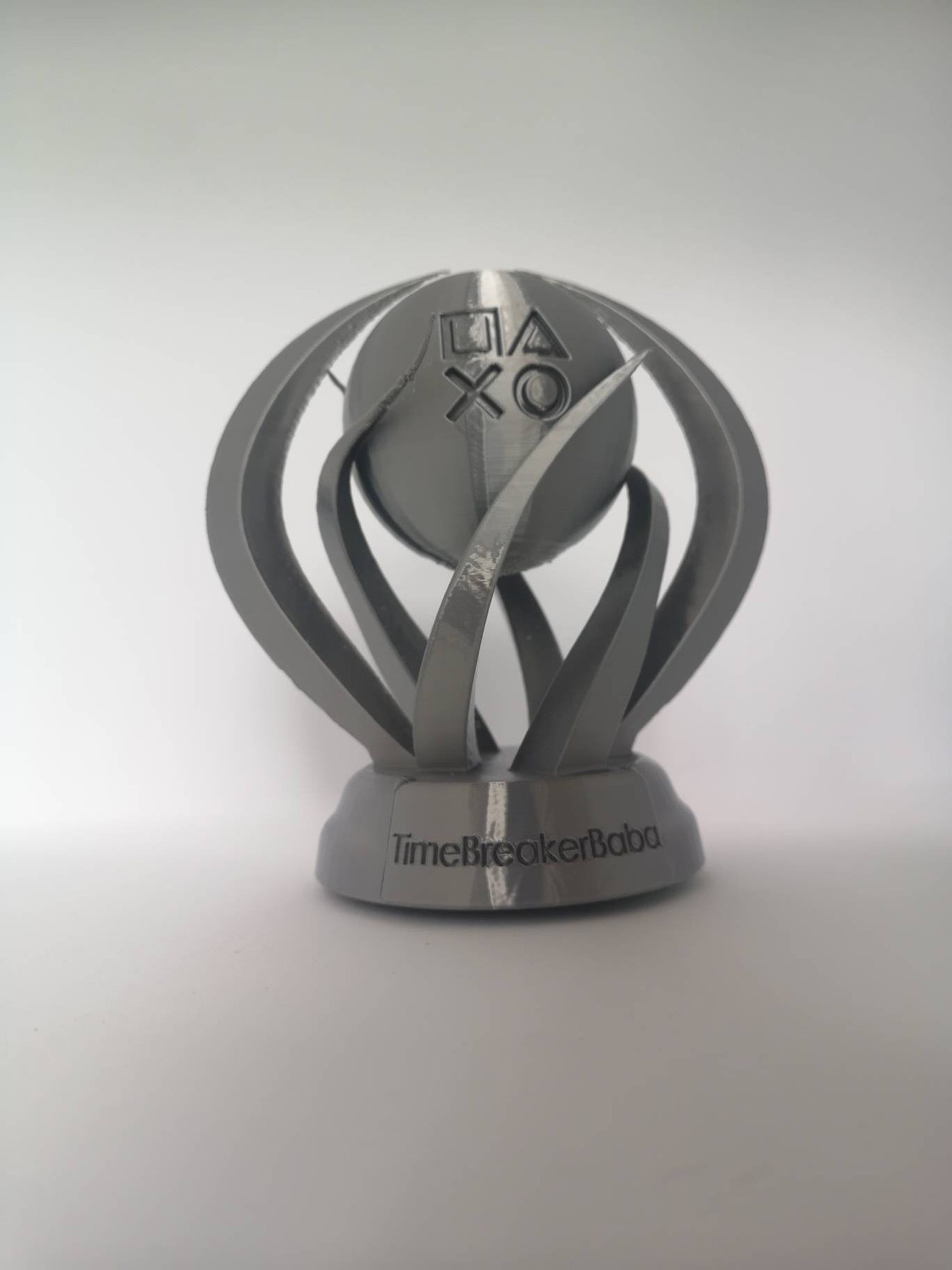 Personalised Platinum Playstation Trophy 3d Print Pla in 1 | Etsy UK