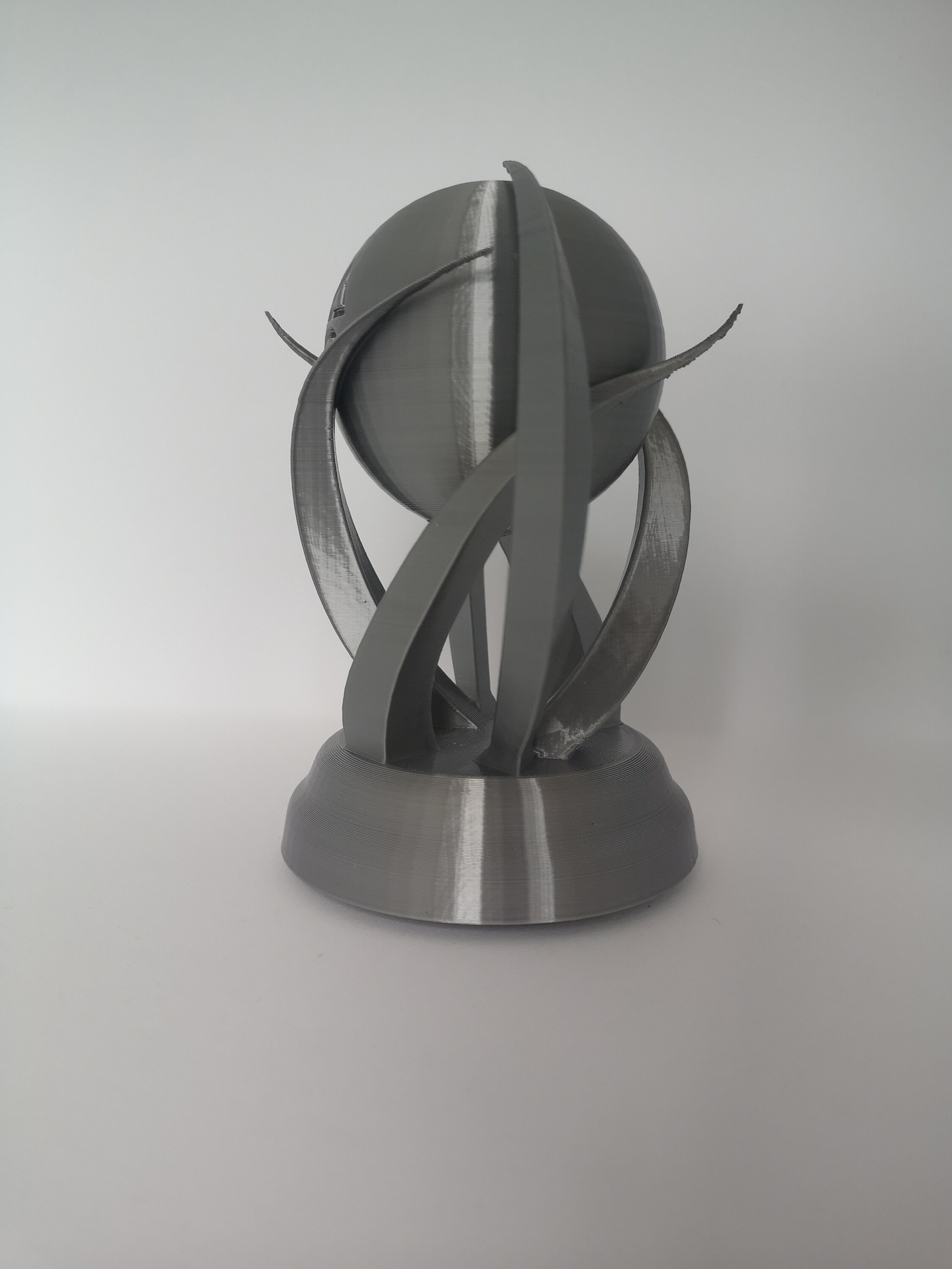 Platinum playstation trophy 3d pla silk print in 1 single | Etsy