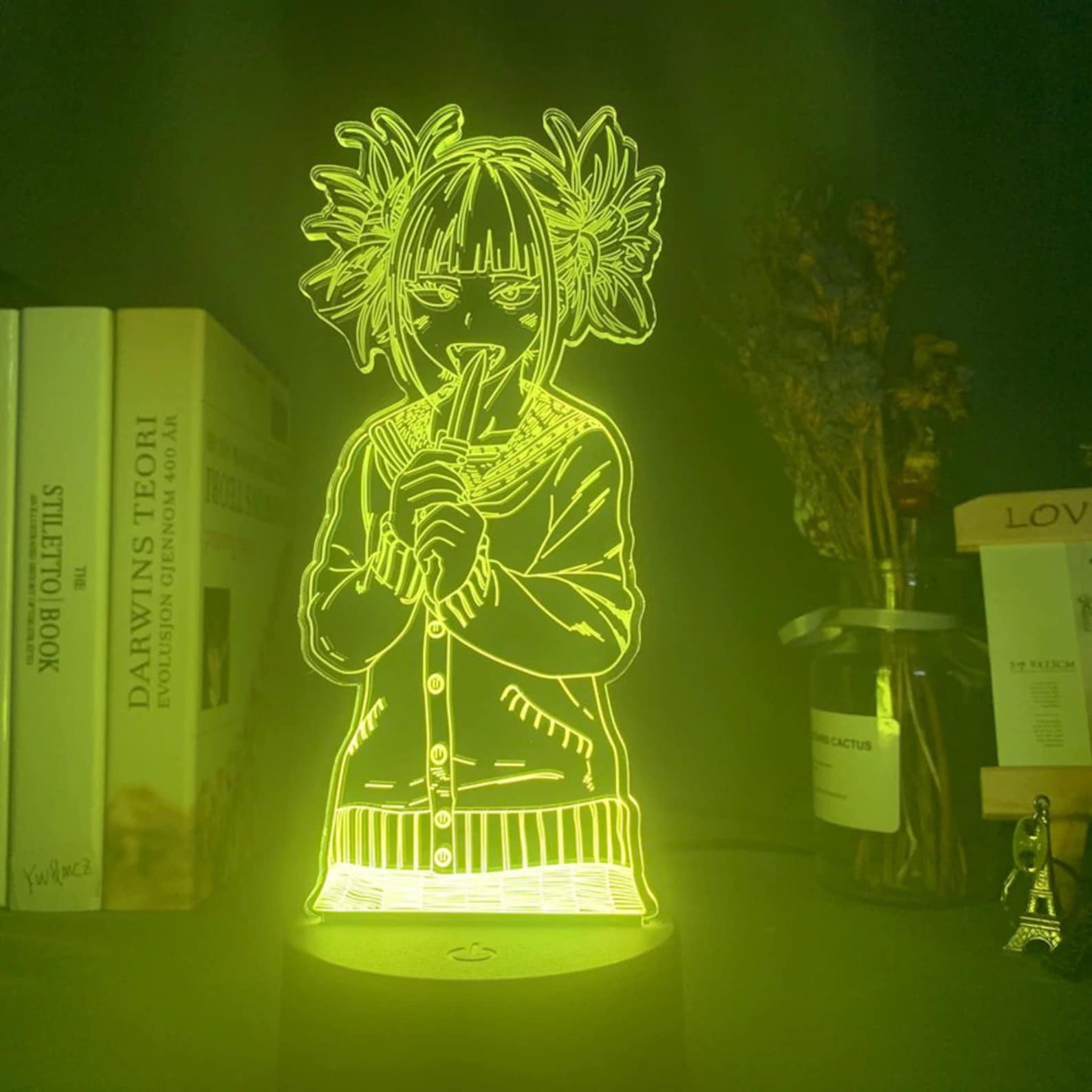 Led Light Anime Acrylic 3d Lamp Anime | Etsy