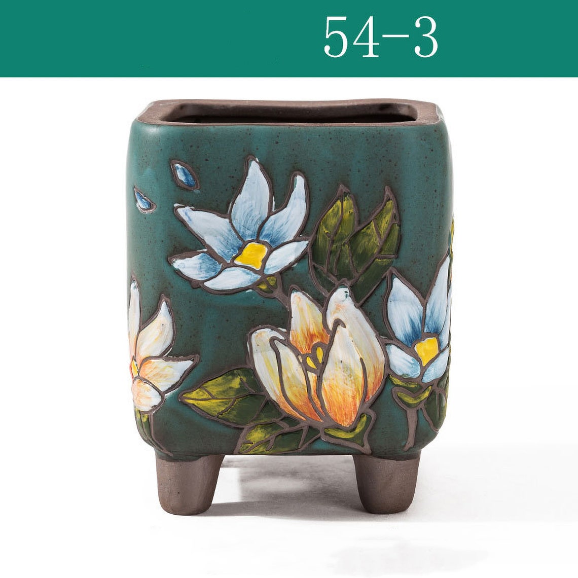 Korean Succulent Pots Ceramic Planter Pot Pot With Drainage Etsy