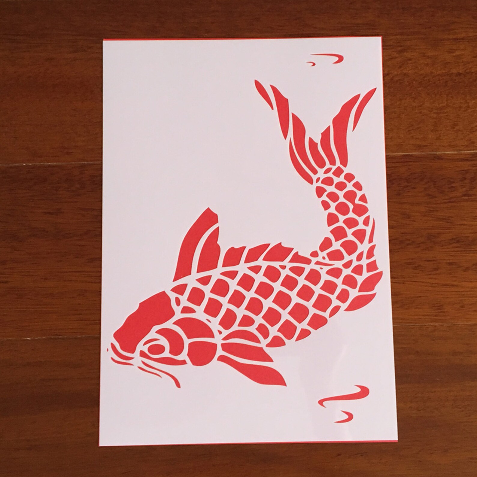 Big Koi Fish Stencil Reusable Koi Fish Stencil Koi Fish Art Etsy big-koi-fish-stencil-reusable-koi-fish-stencil-koi-fish-art-etsy