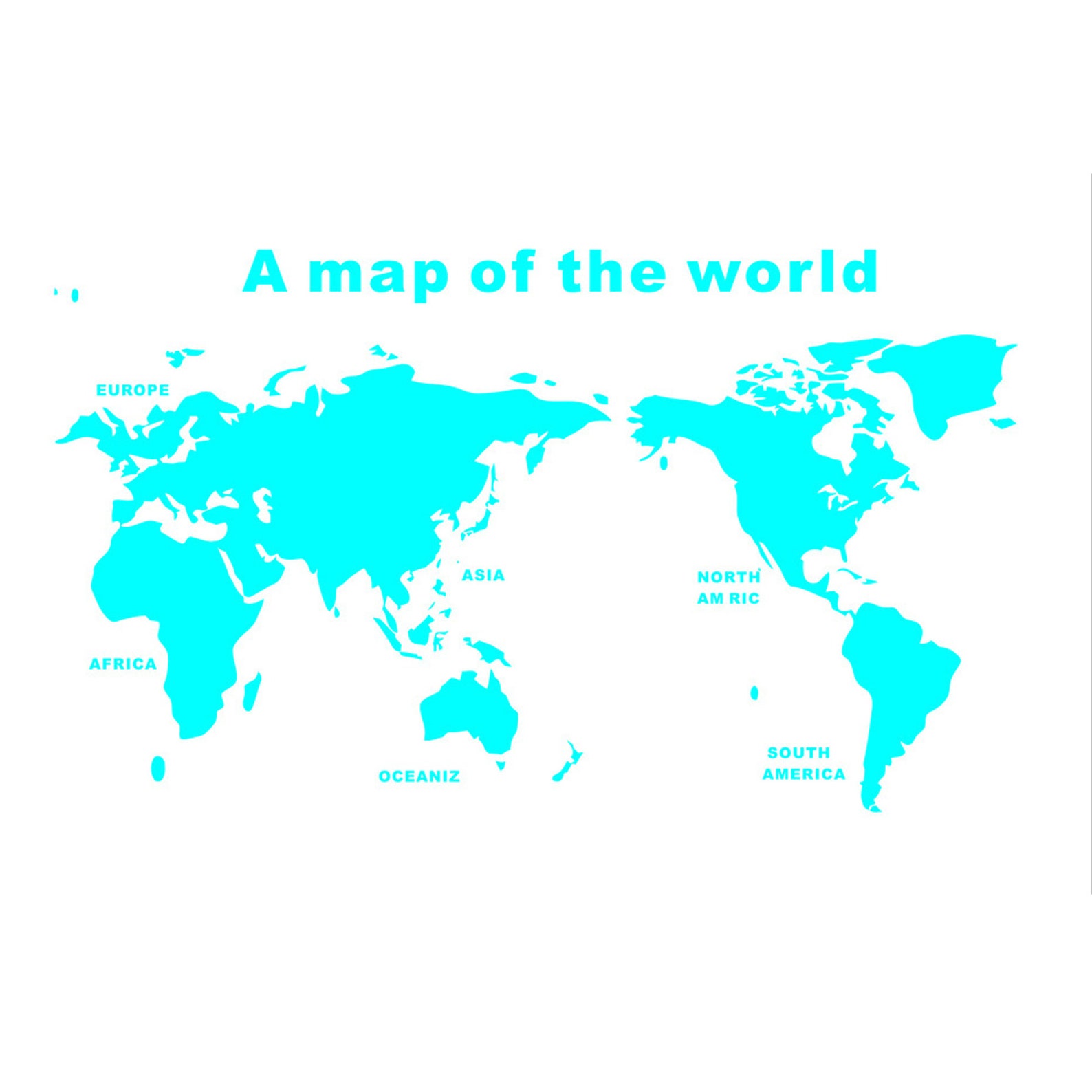World Map Stencil Continents Contour Stencil Reusable Globe | Etsy