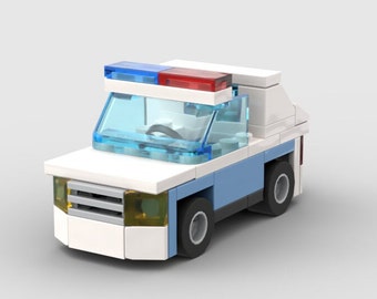 Alleen Lego-politieauto-instructies.