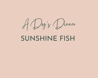 Cibo per cani Sunshine Fish: ossa e articolazioni sane