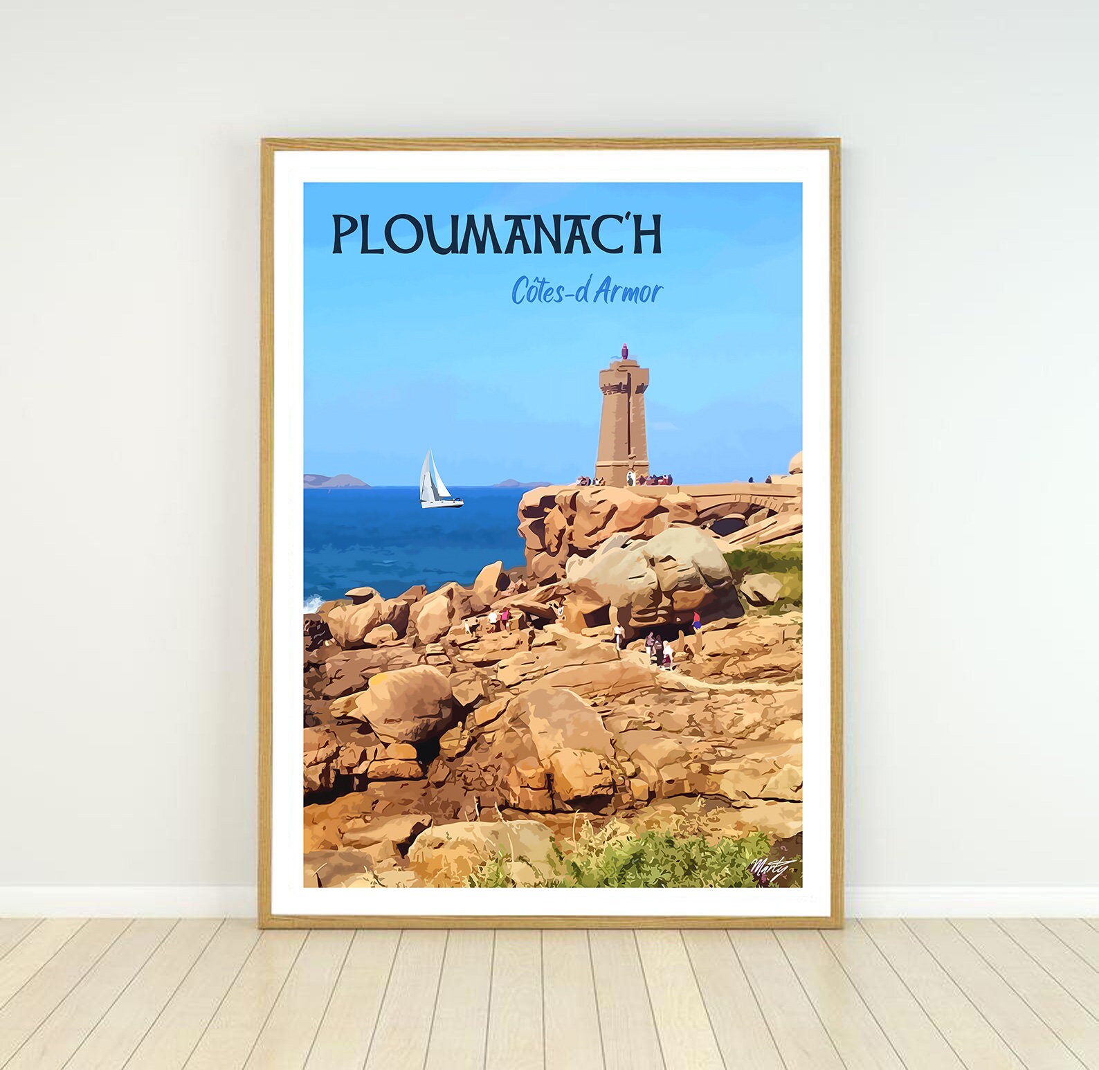 Affiche Ploumanac'h - Côtes-D'armor